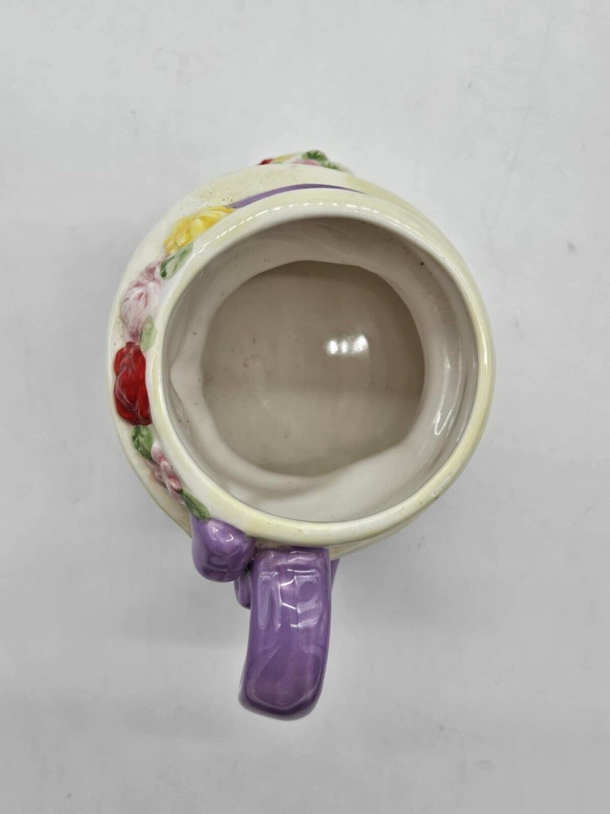 Vintage Coffee and Tea Ceramic Bear Mug Covered Hat Lid