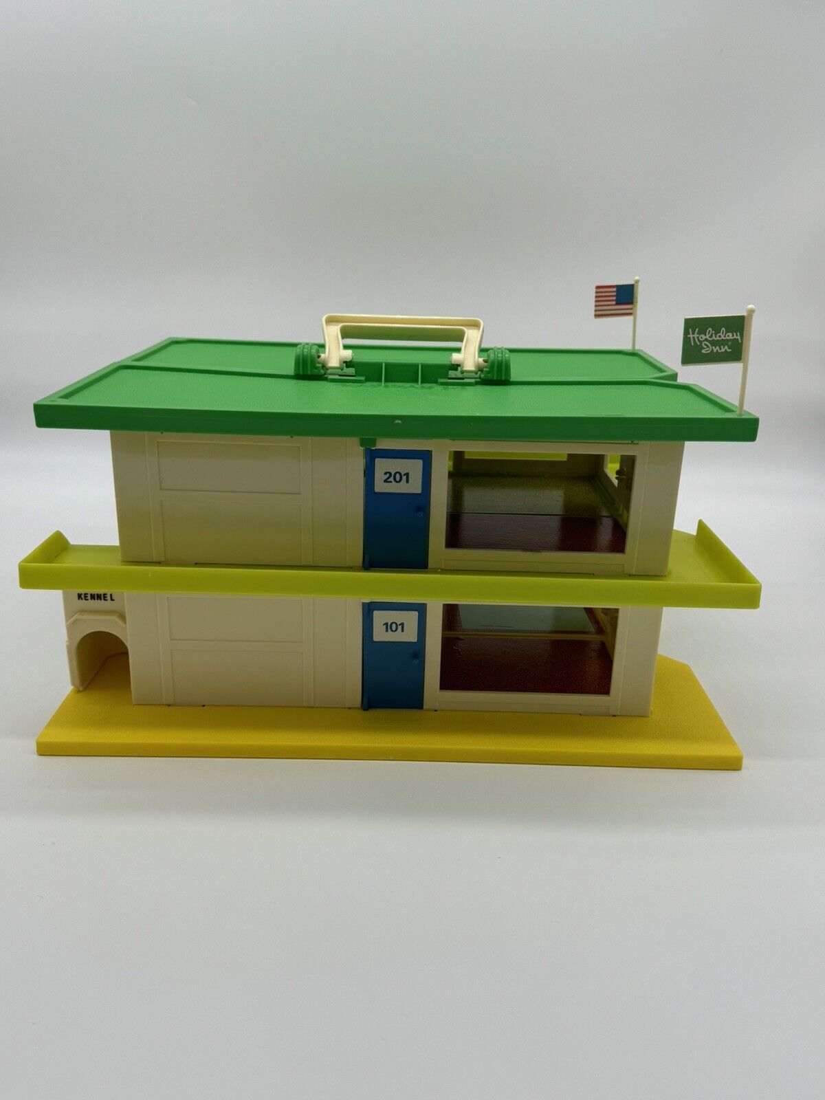 Vintage Playskool Holiday Inn Familiar Places Activity Toy Set 480 W/ BOX