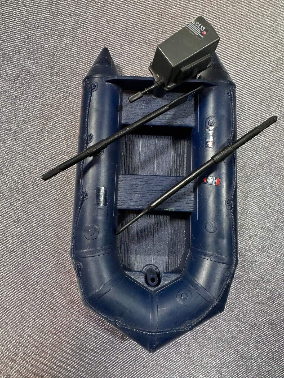 VTG 1985 Hasbro GI Joe Cobra Night Landing Boat raft toy VTY FNF
