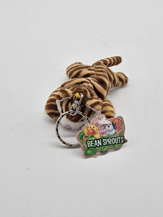 Bean Sprouts Tabby the Cat Keychain