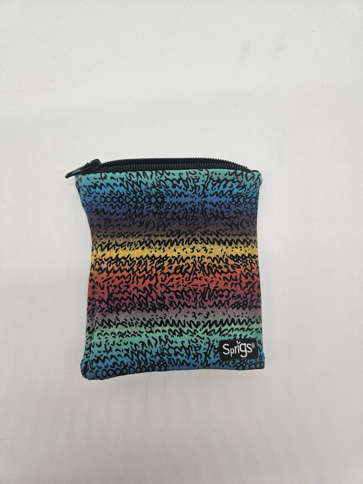 Sprigs Colorful Zipper Coin Purse Small Travel Pouch Wallet