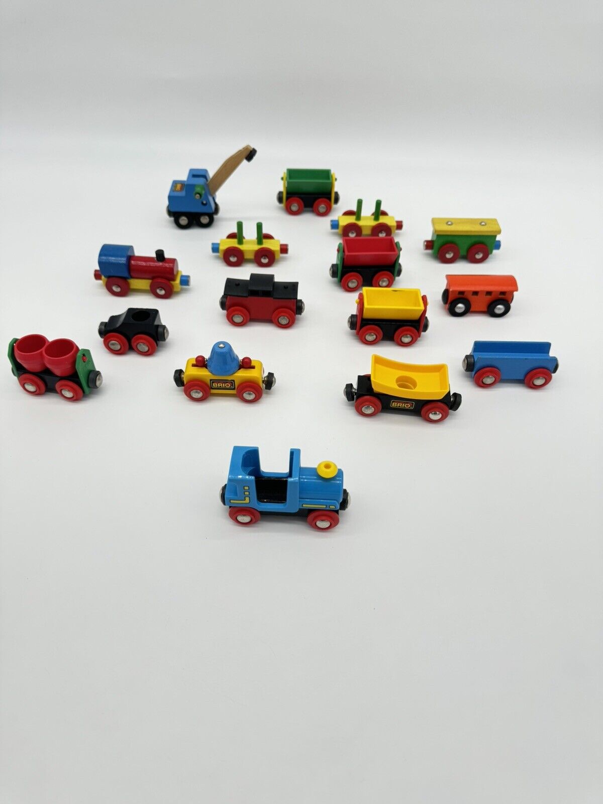 Brio Wooden Train-Vehicles Lot of 16