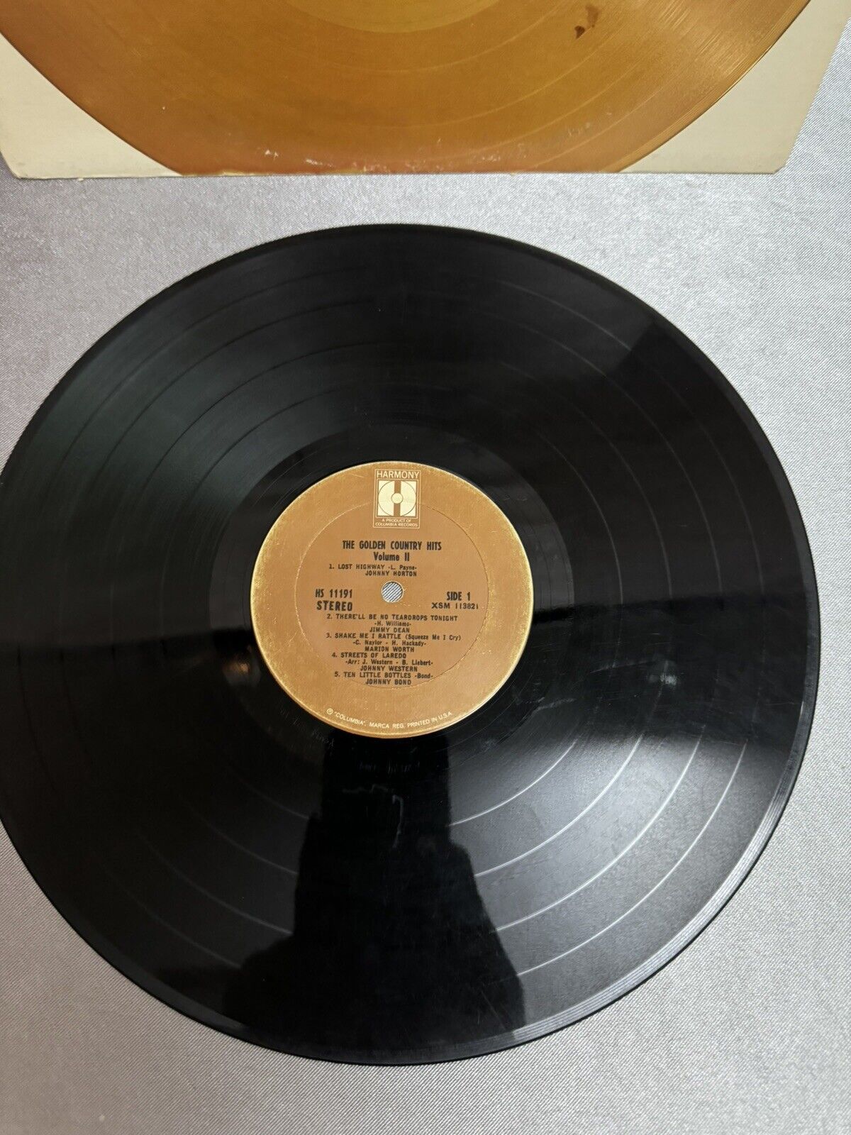 Golden Country Hits Vol. 2 1966 Comp. HS-11191 Vinyl 12'' Vintage