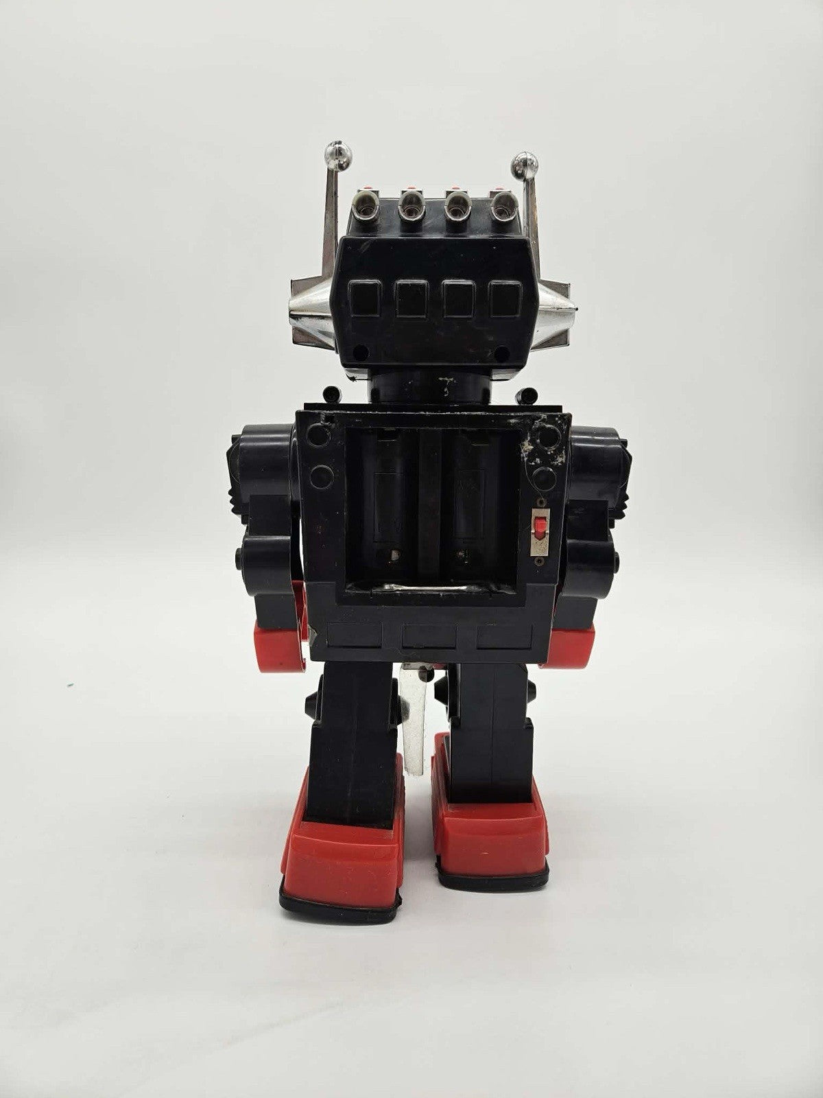 Vintage Sentinel Robot 13" Giant Walking Piston Action Robot 1980`s