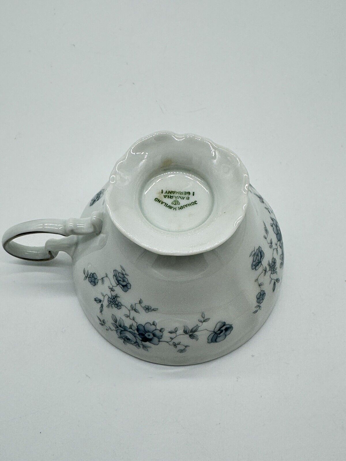 Johann Haviland Blue Garland Tea Cup Vintage Bavaria Germany Replacement Cup