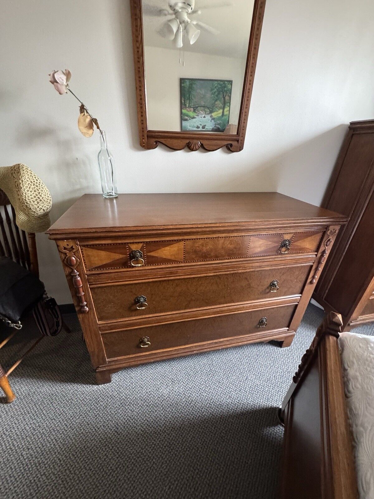 Southwestern Berkey & Gay Bedroom Suite – Circa 1920s