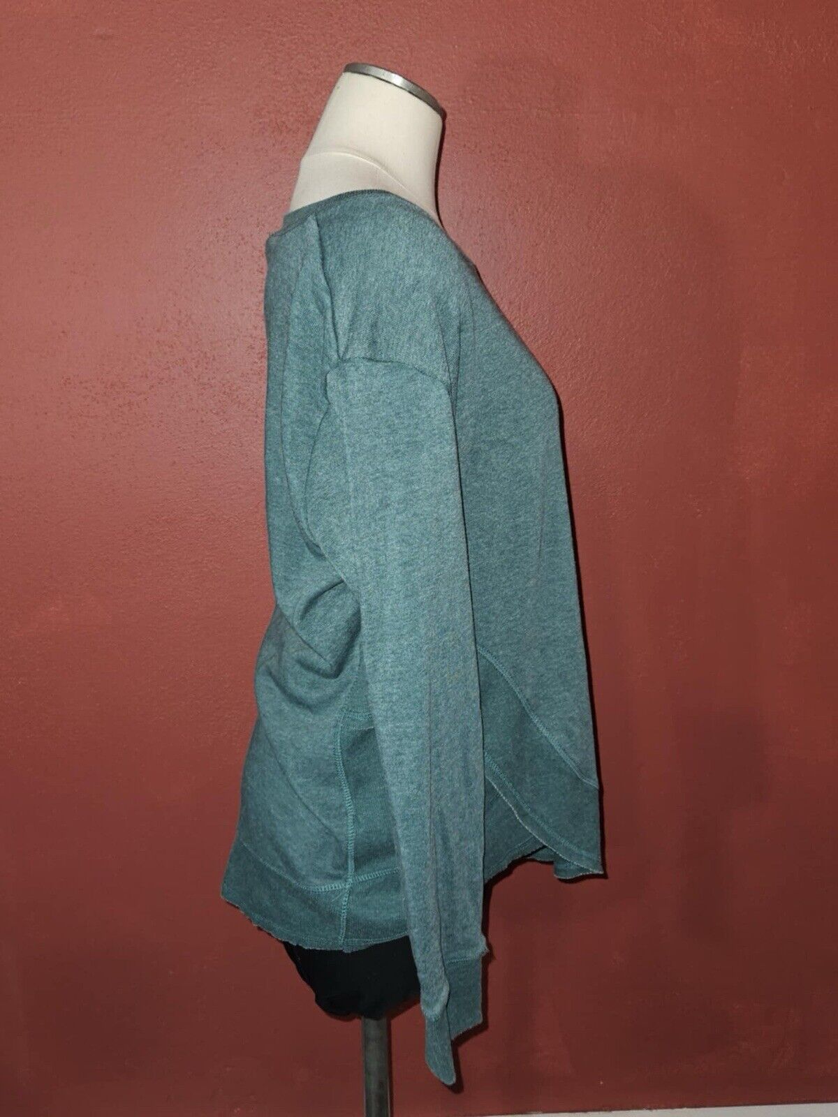 Ocean Drive Women's Gray Pullover Sweatshirt Size Small