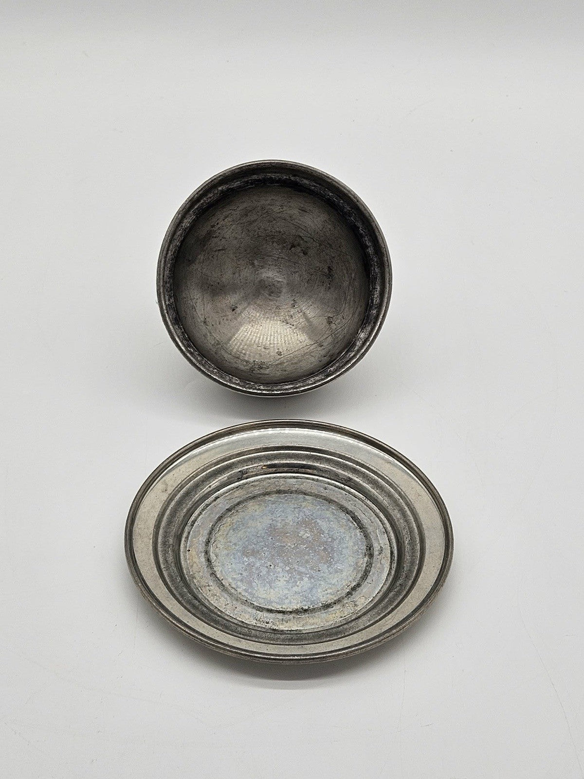 Pewter Butter Dish with Domed Cover – Statement!!