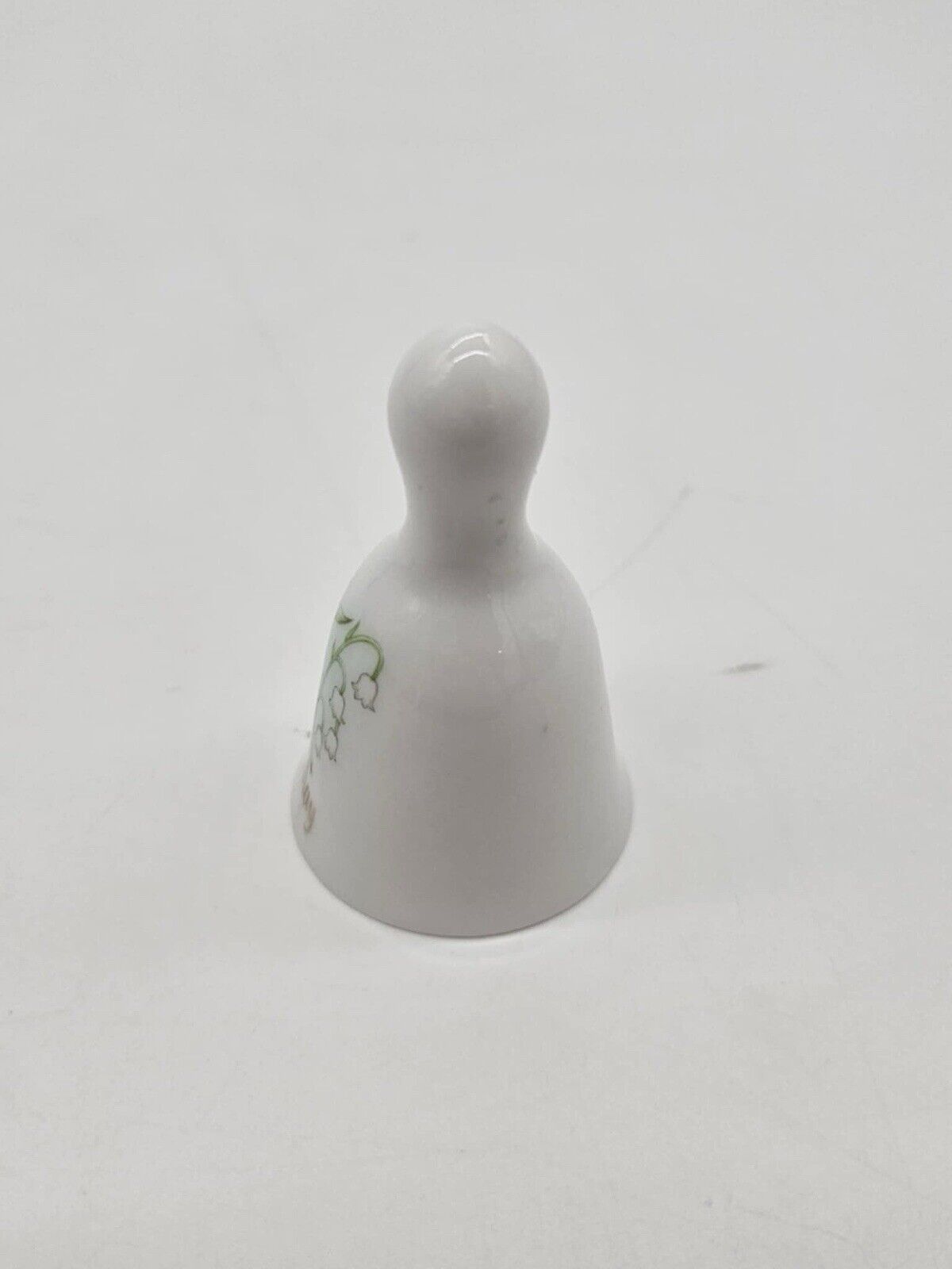 Russ Berrie & Co. 2" May Floral Porcelain Mini Bell of the Month Vintage