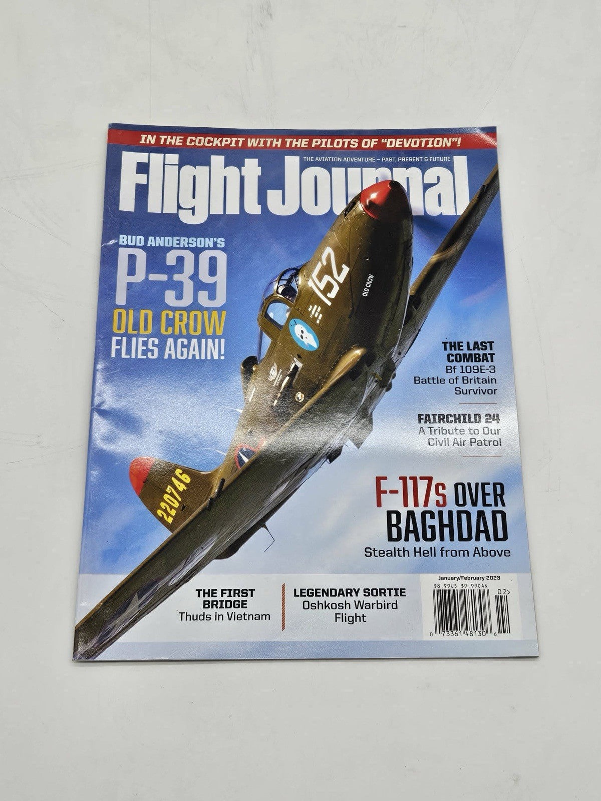 Flight Journal Magazine Vol 30 No 1 Jan Feb 2023 P-39 Old Crow