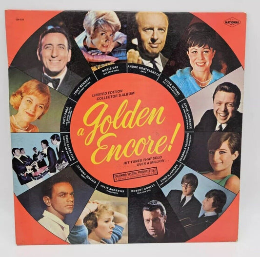 Golden Encore! 1968 Vinyl LP - Barbra Streisand, Julie Andrews, Tony Bennett