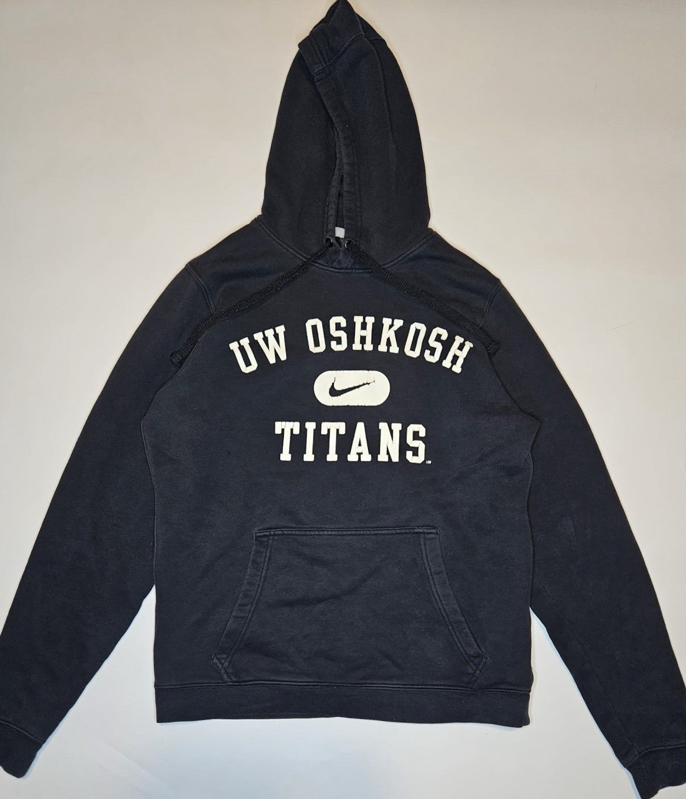 Nike UW Oshkosh Titans Hoodie Navy Pullover Sweatshirt Men’s Small