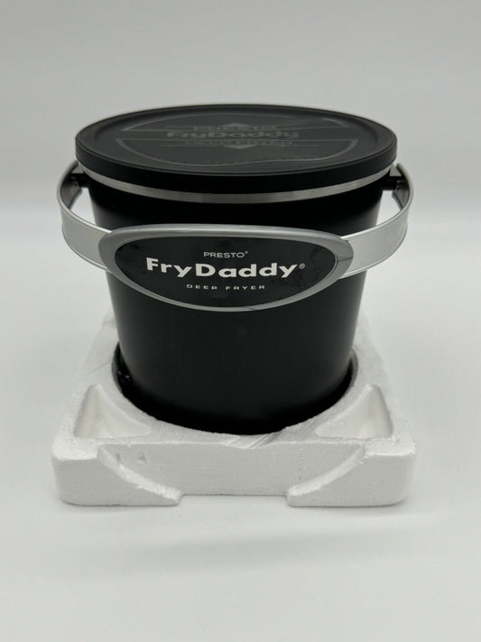 Presto FryDaddy Electric Deep Fryer, Black 05420 ~ NEW