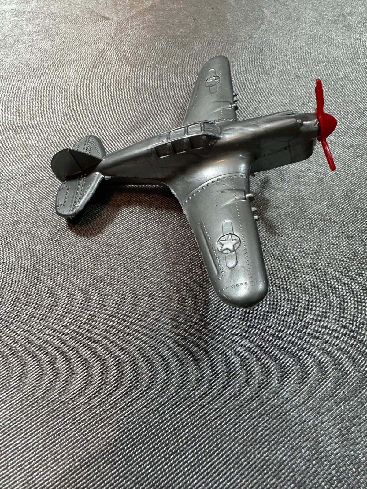Vintage Plastic Toy Airplane B-26 (?) VTY