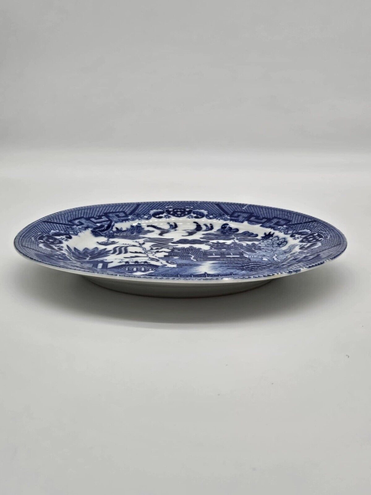 Churchill Blue Willow 5 Piece Dinnerware Set, Made in England