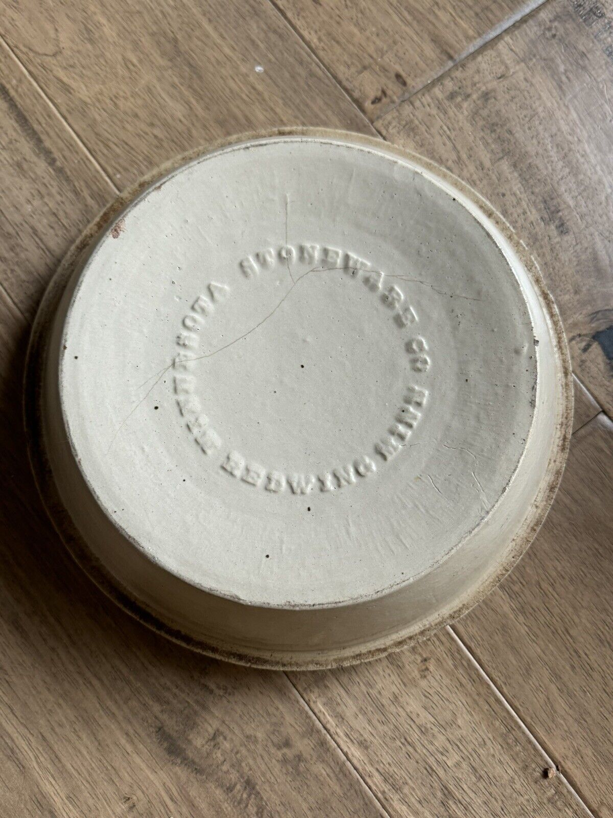 Red Wing Pottery Chicken Drinking Fount And Feeder Crock Tray