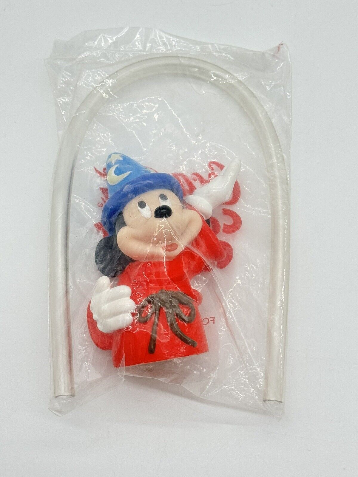 Disney Sorcerer Mickey Bottle Contour Capper with Straw New in Package