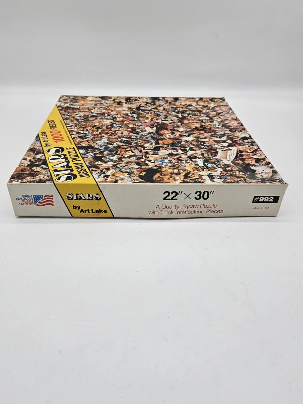 RARE Vintage STARS by Art Lake Jigsaw Puzzle 1000 Pieces 22x30 1985