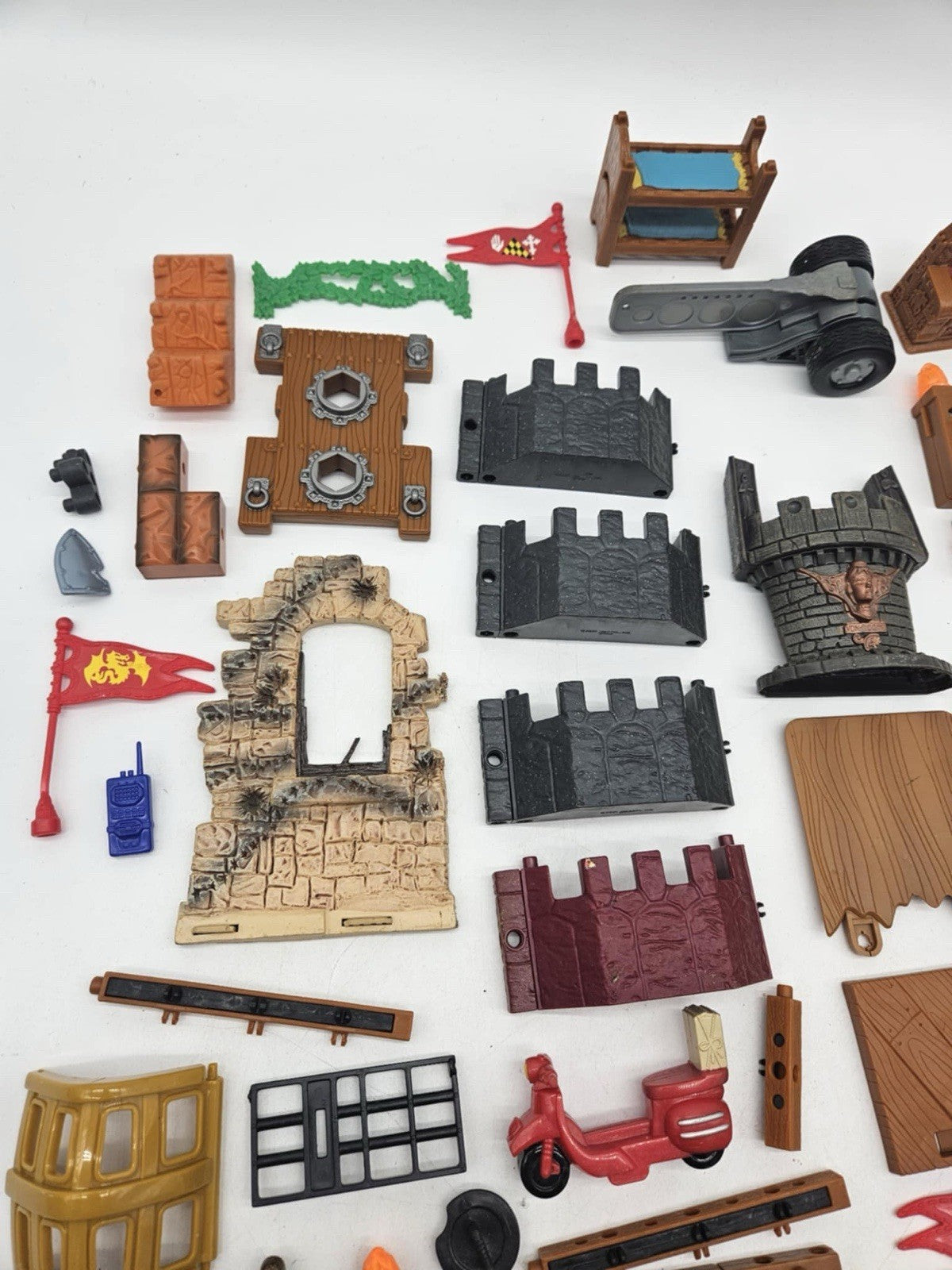 Large FISHER PRICE MATTEL IMAGINEXT Medieval Castle Lot