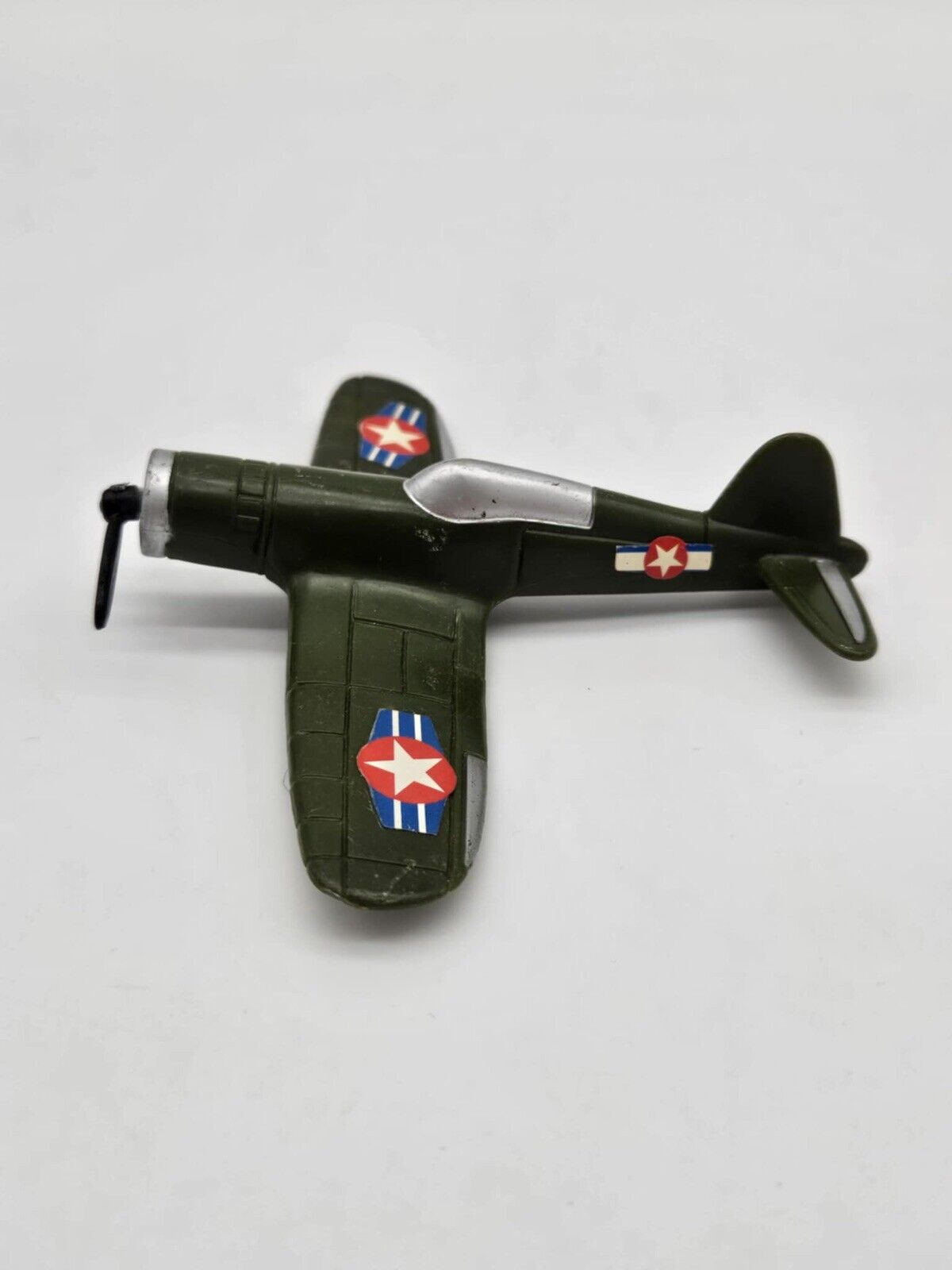 Vintage Military Model Diecast Plane