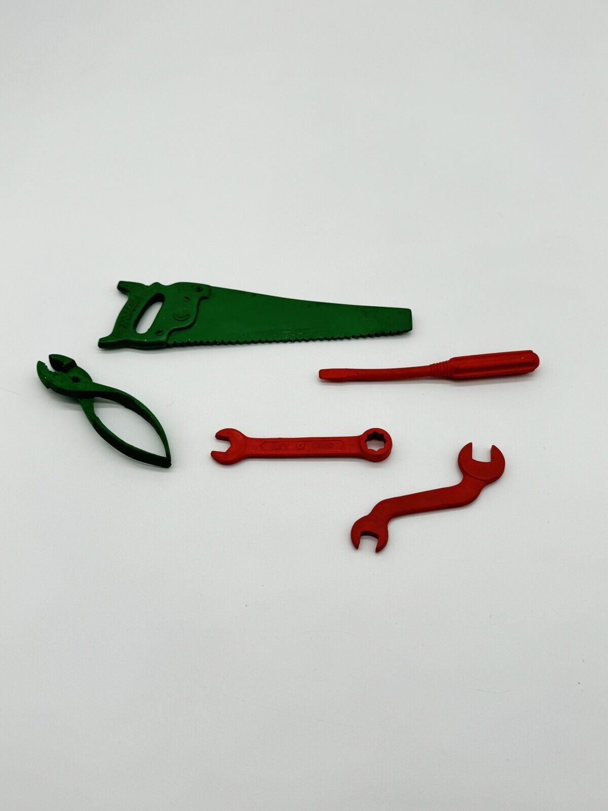 Lot of 5 Vintage Rubber Ohio Art Tool Toys