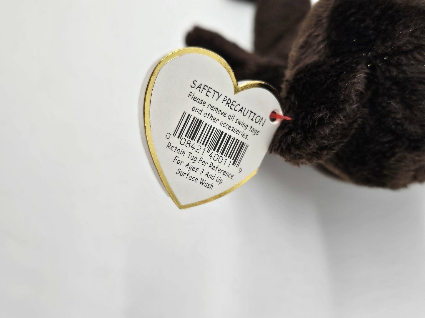 TY Beanie Baby - 2003 SIGNATURE BEAR (8.5 inch) - MWMTs Stuffed Animal Toy