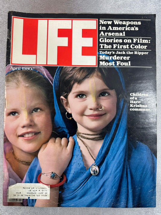 LIFE Magazine April 1980 Children Of A Hare Krishna Commune S8