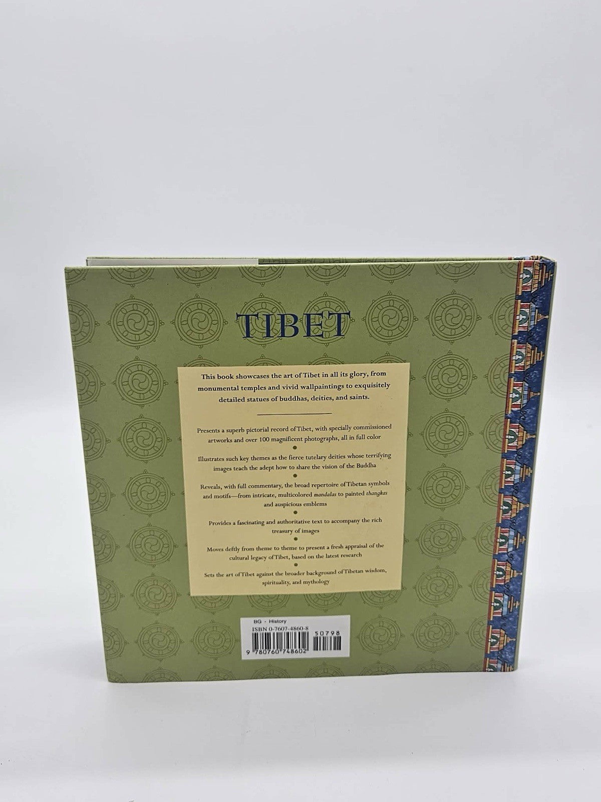 Tibet - Life, Myth And Art by Michael Willis HC DC 100 Photos Dalai Lama Forward