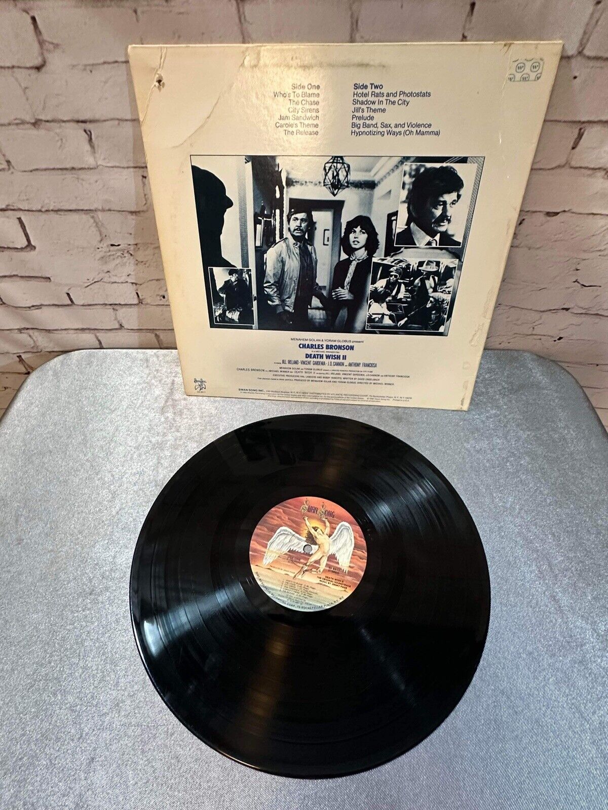 Jimmy Page – Death Wish II Vinyl (The Original Soundtrack) Swan Song – SS 8511