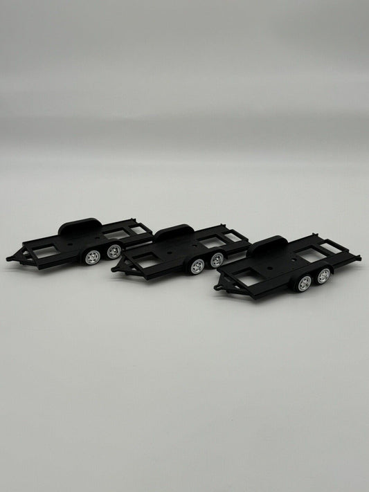 Lot of 3 Motormax Diecast Model Trailers Car Carrier No 76011/76012
