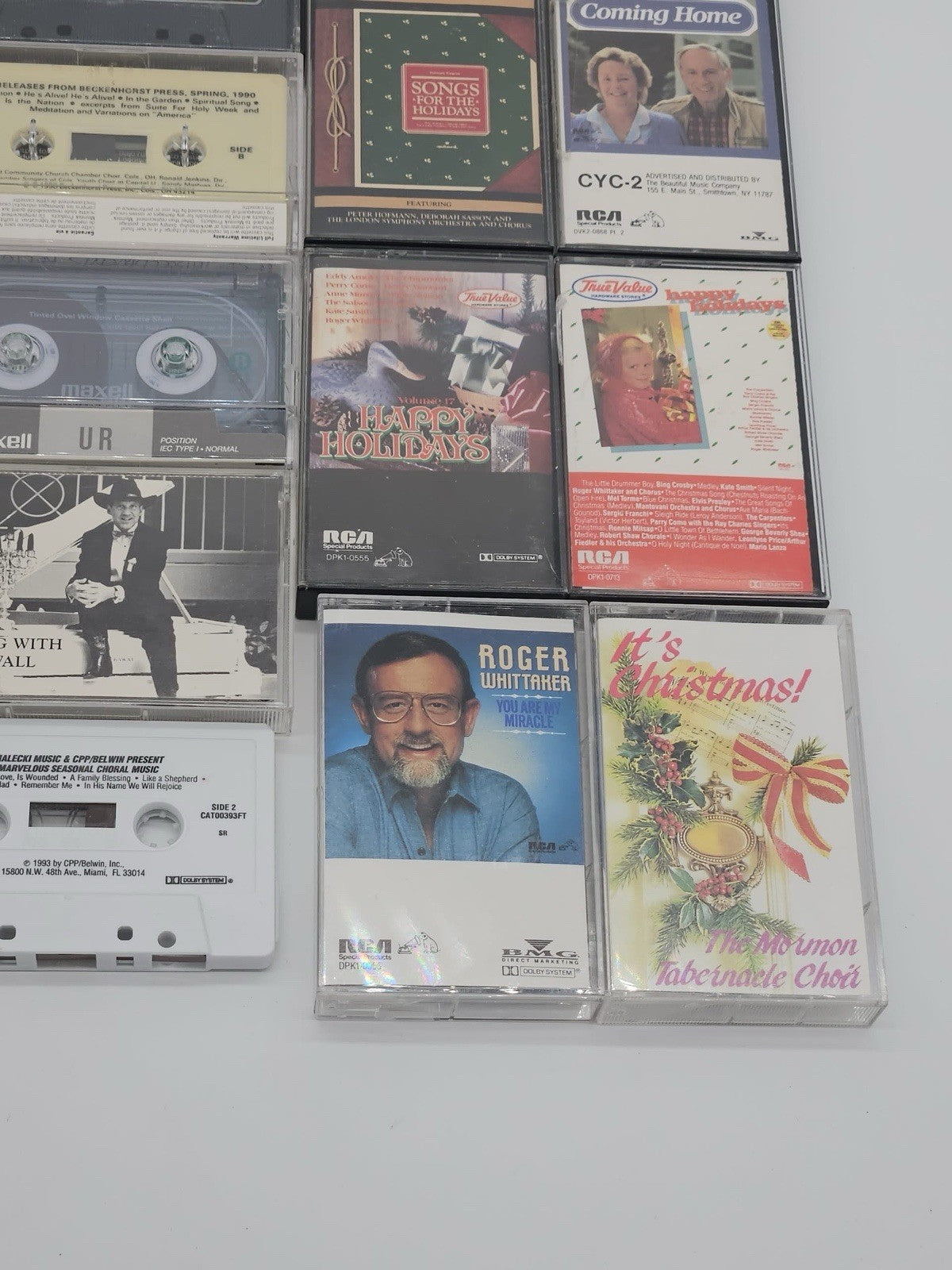 Random Lot of Vintage Cassette Tapes