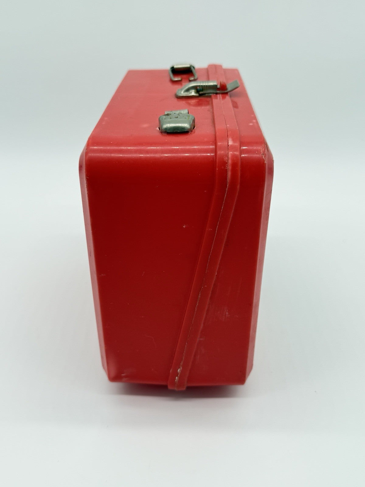 Vintage 1986 Aladdin Hasbro Transformers Lunch Box - TMNT Sticker on Front