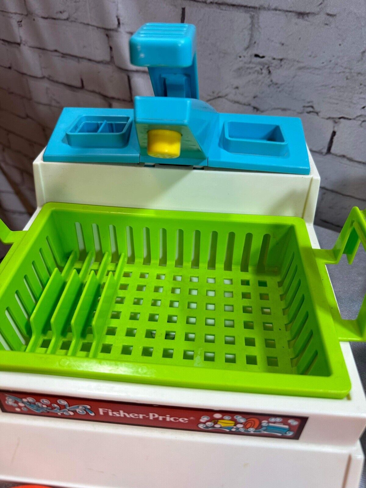 Vintage Fisher Price Fun With Food Magic Burner Stove & Sink Set