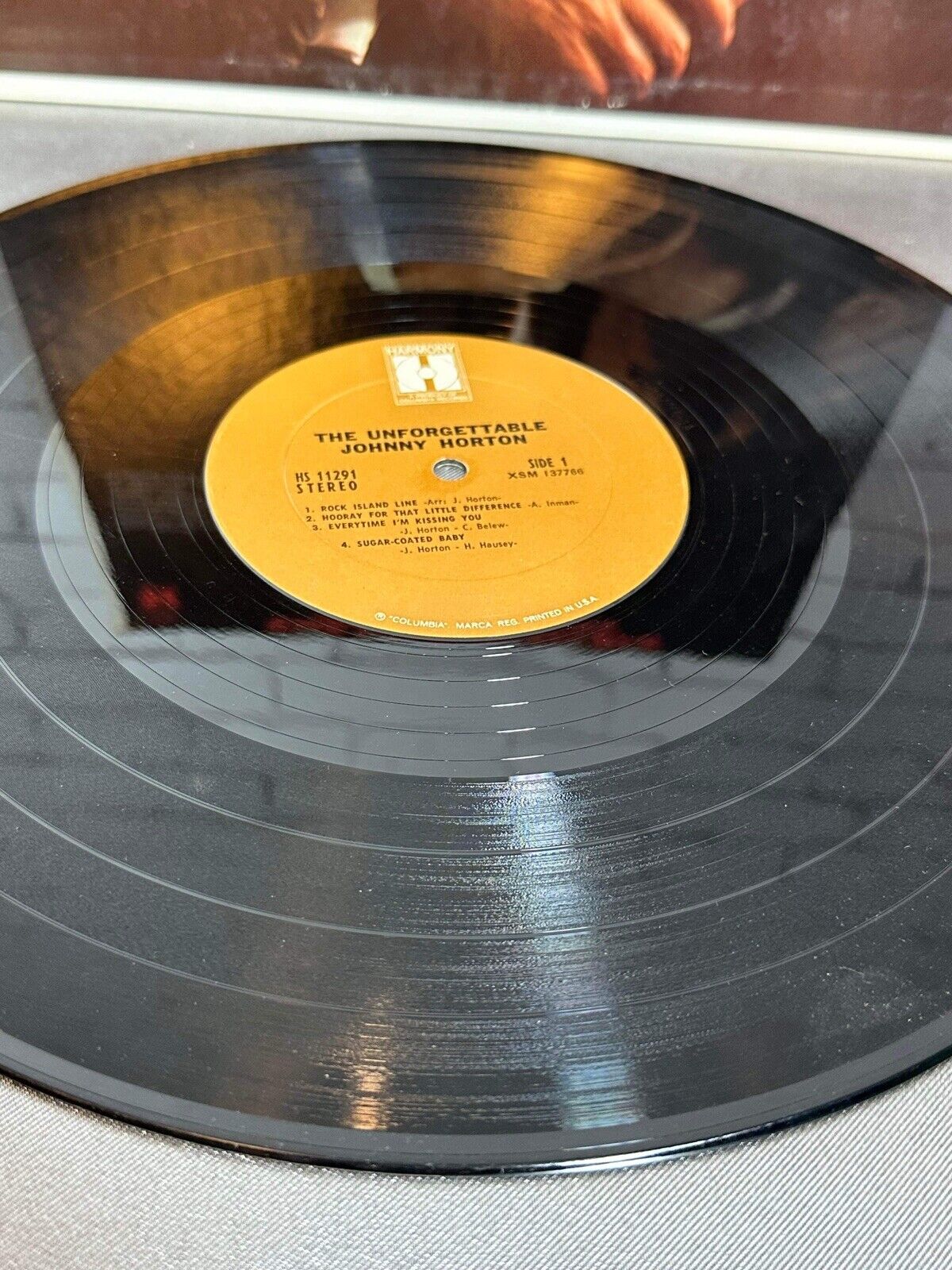 Johnny Horton  The Unforgettable Johnny Horton  Vinyl LP HS 11291