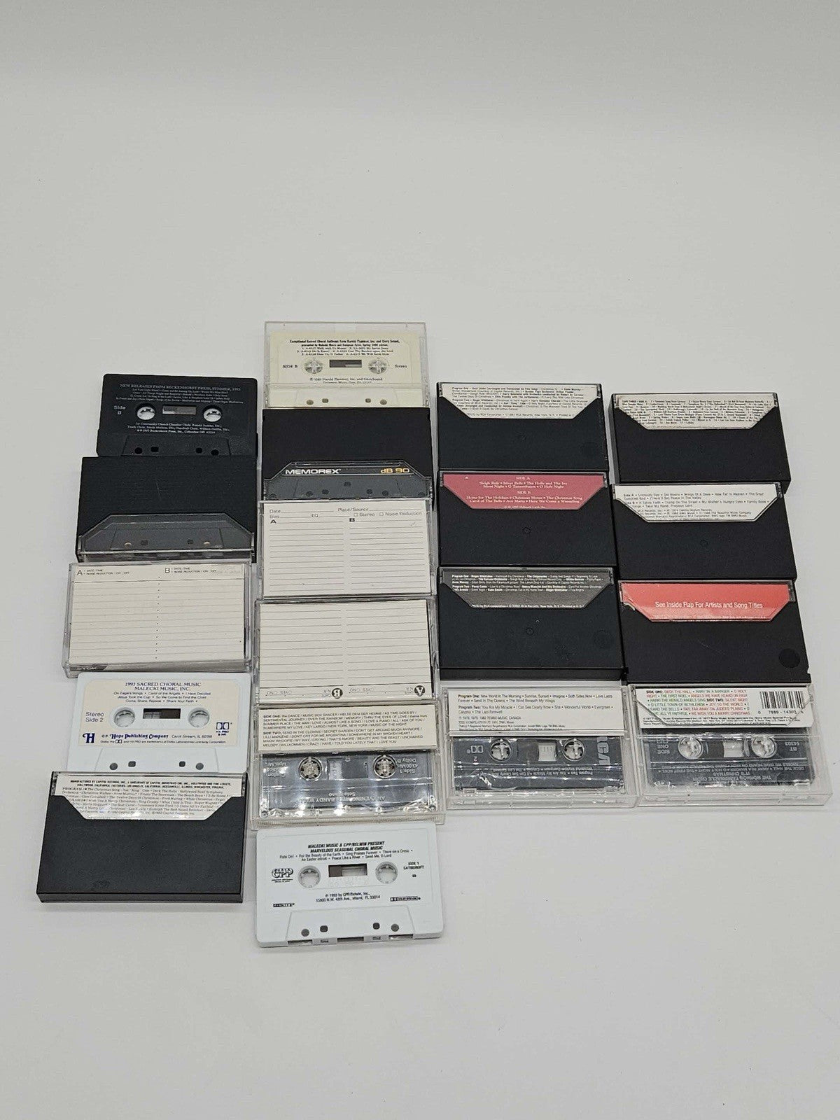 Random Lot of Vintage Cassette Tapes