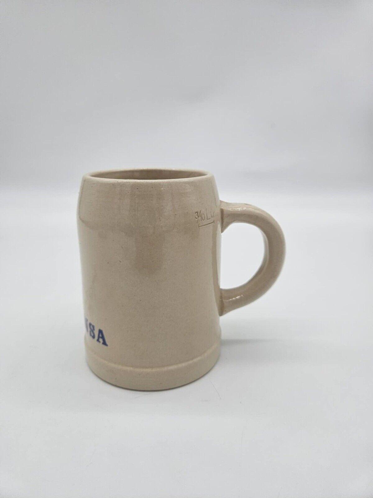 Vintage Lufthansa Airlines Airways Stoneware Mug Stein 3/10th Liter Germany