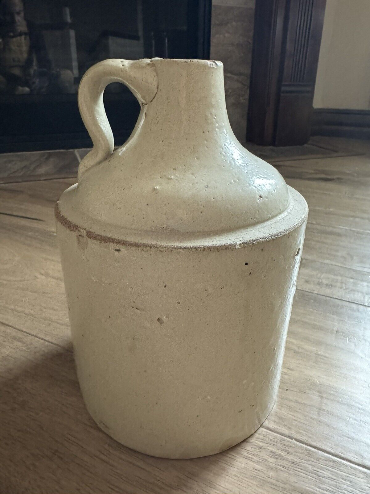 Antique c1890s Stoneware Whiskey Jug Whisky Crock US Standard 2 Gallon