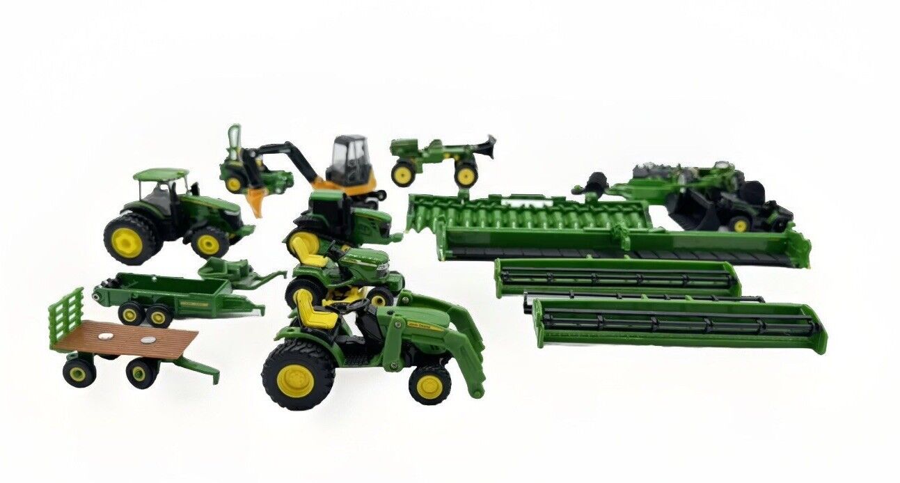 Huge Lot of John Deere Farm Vehicles & Equipment