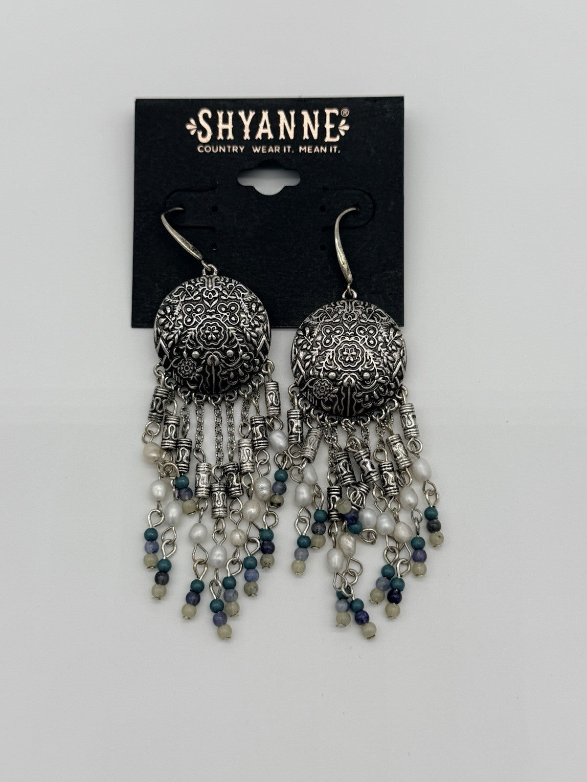 SHYANNE WOMEN'S GEMMA FRINGE EARRINGS