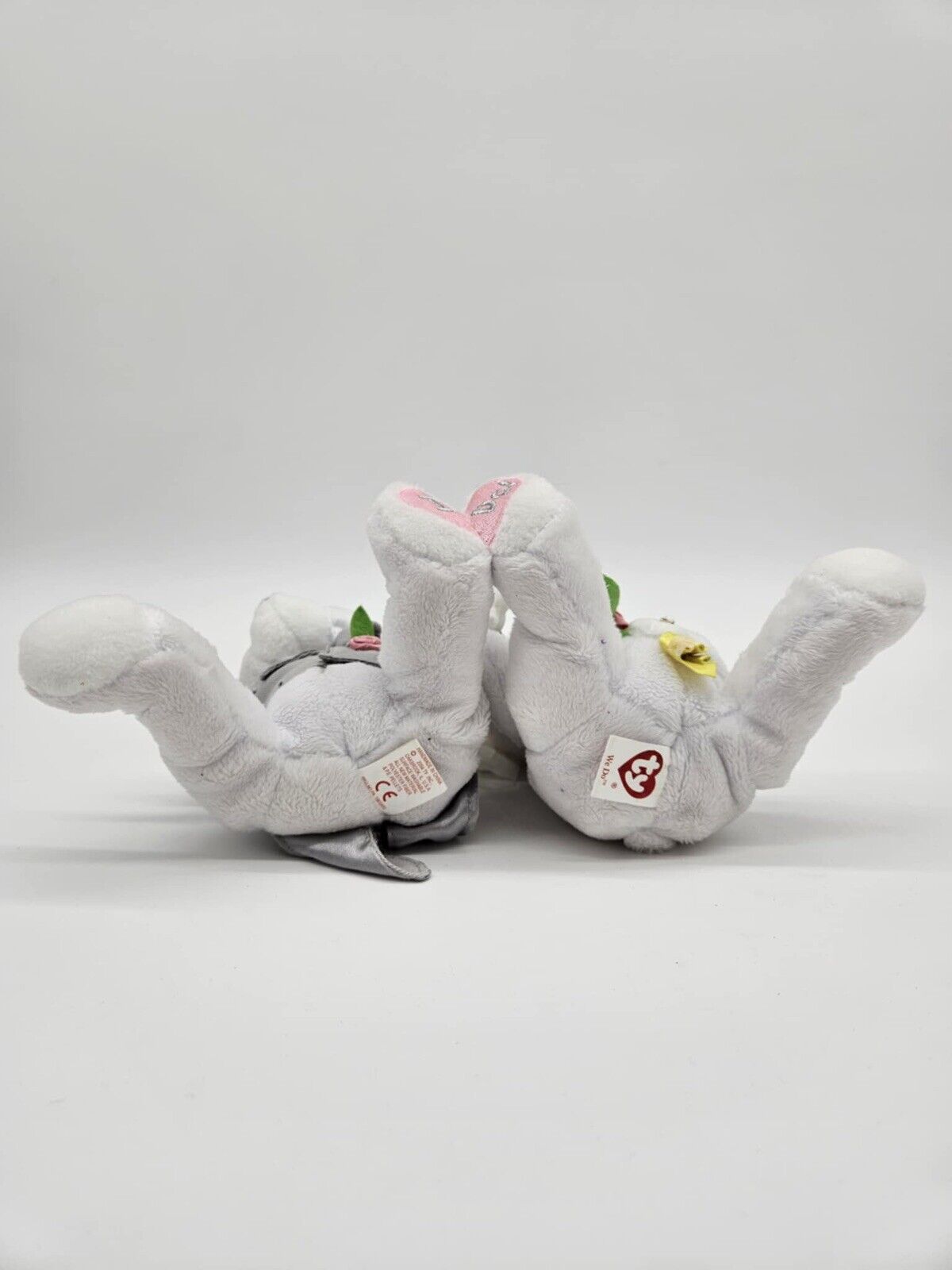 TY Original Beanie Babies Plush We Do Bride & Groom Wedding Beanie Bears Tag