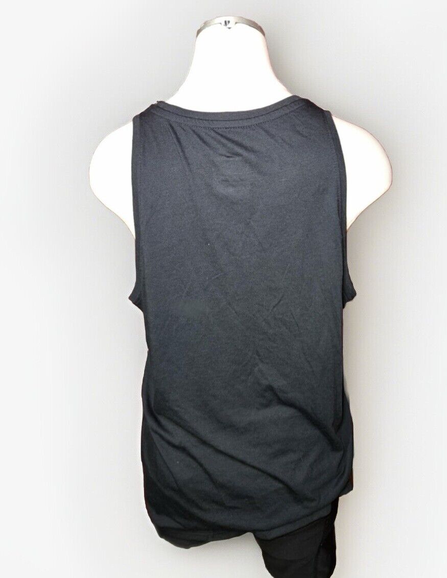 Nike Women's Black/White Yoga/Training Tank (DJ6233-010) Size S