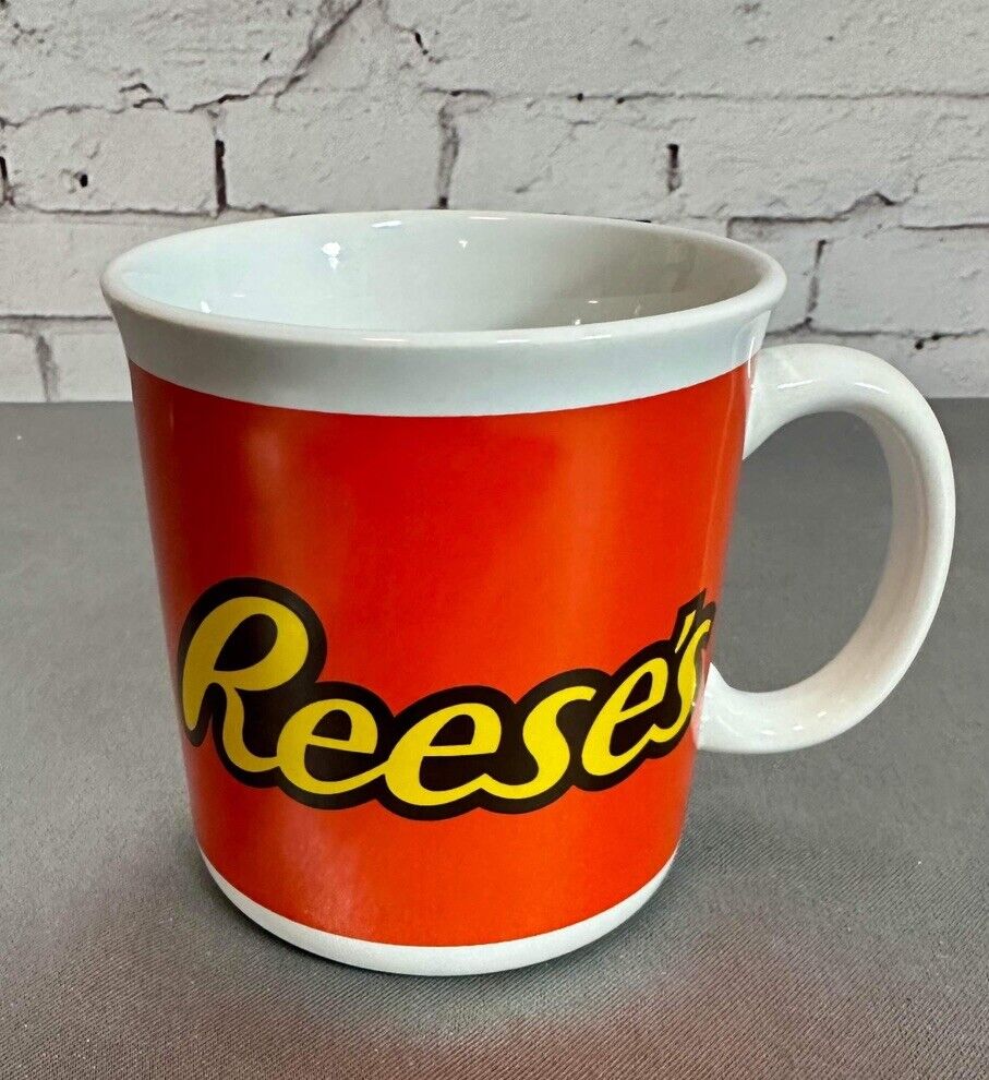 Reese's Peanut Butter Cup Coffee Mug Cup Galerie Set Of Two Mugs Cups- VERY NICE
