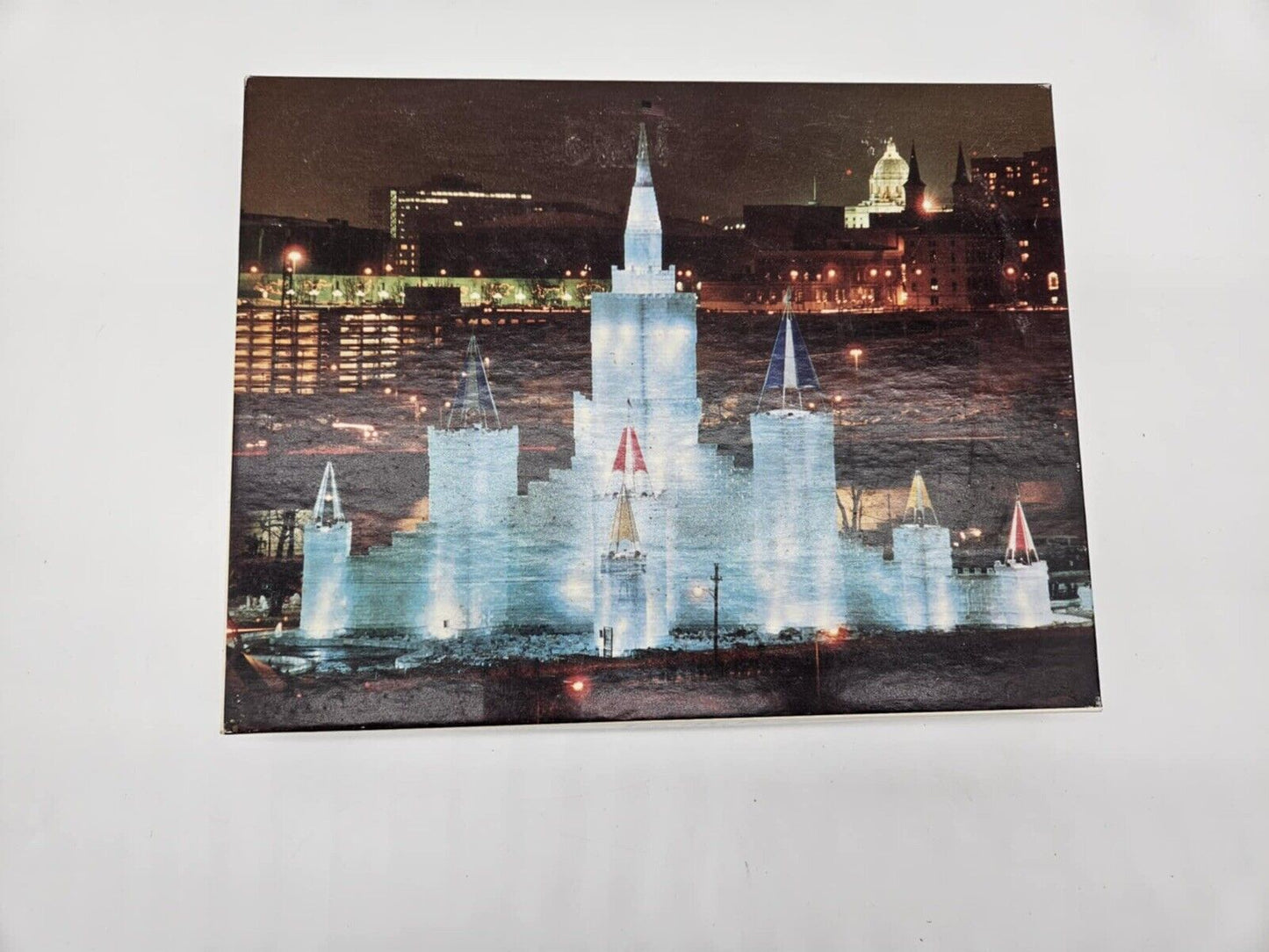 St Paul Minnesota Winter Carnival Ice Palace Jigsaw Puzzle 1992