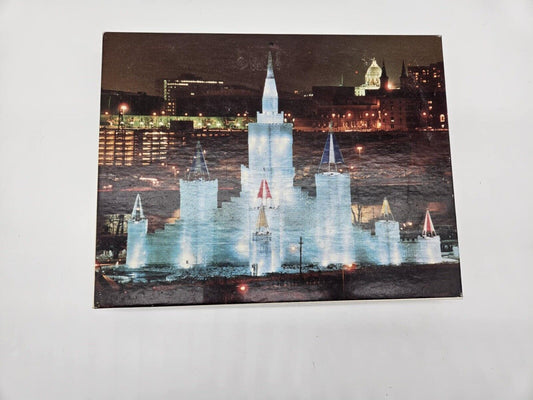 St Paul Minnesota Winter Carnival Ice Palace Jigsaw Puzzle 1992