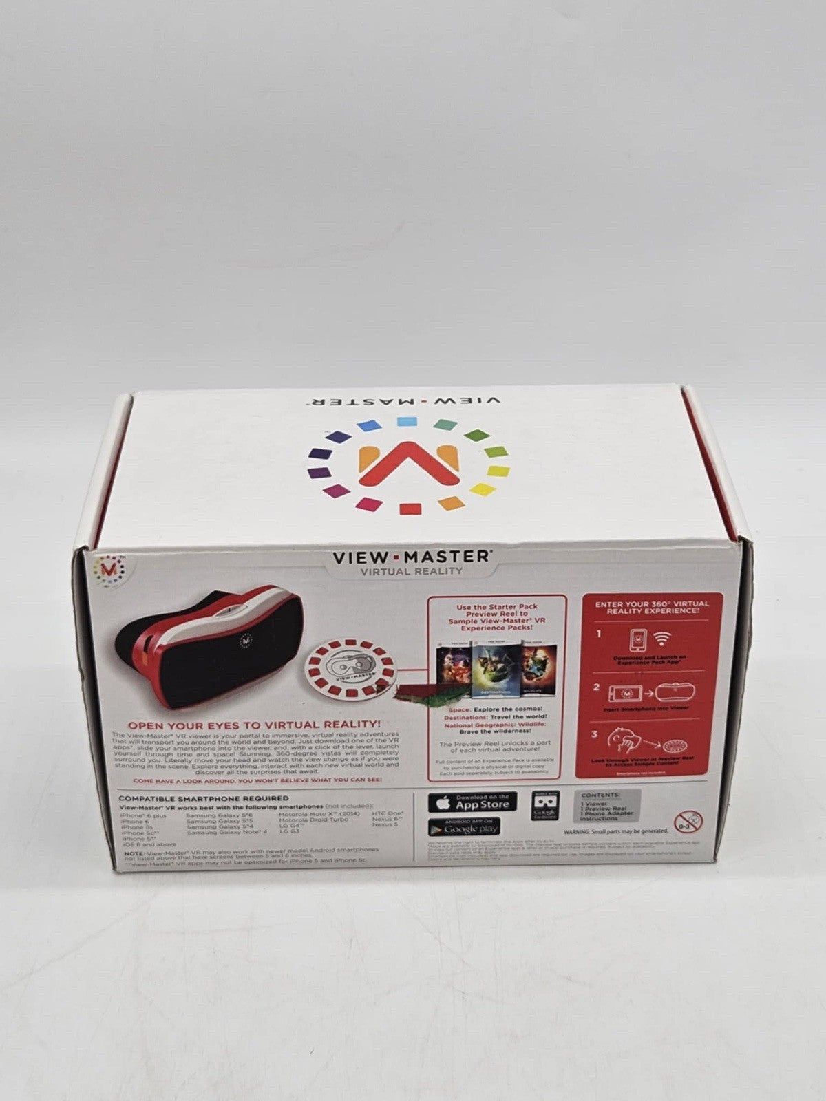 Mattel View-Master Virtual Reality 3D Viewer Experience Starter Pack
