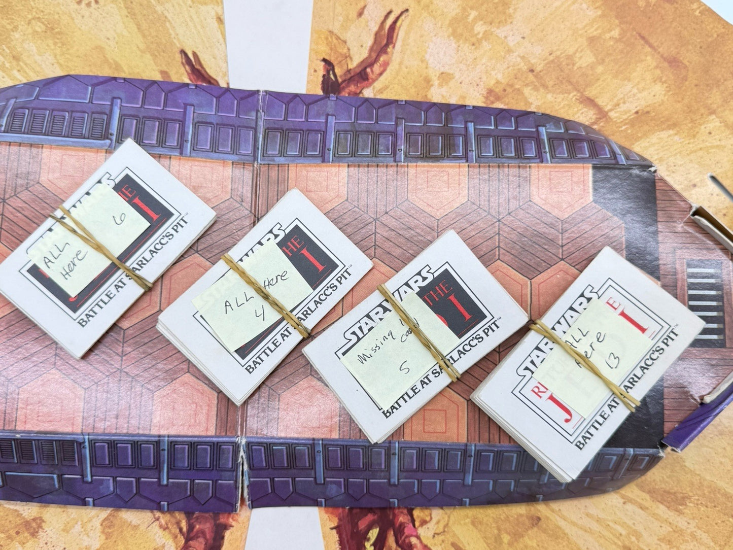 Star Wars Return of the Jedi - Battle at the Sarlaccs Pitt Board Game