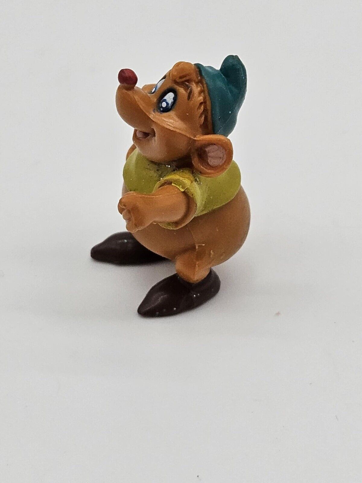 Vintage Disney Cinderella Gus Mouse Miniature PVC Tiny Mini Figure Collectible