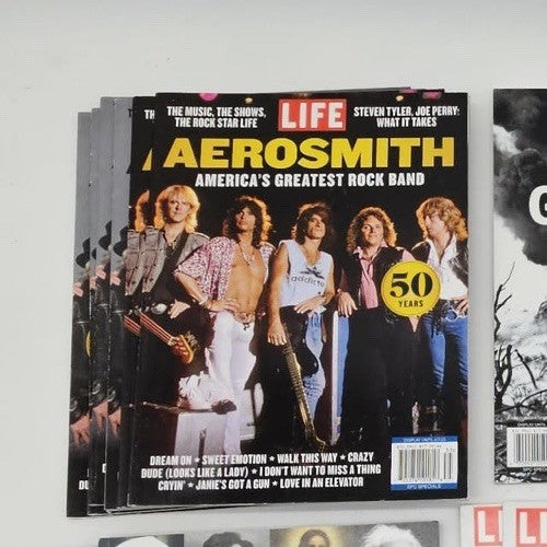 LIFE MAGAZINE 2023 AEROSMITH AMERICA'S GREATEST ROCK BAND 50 YEARS LIFE &LEGEND