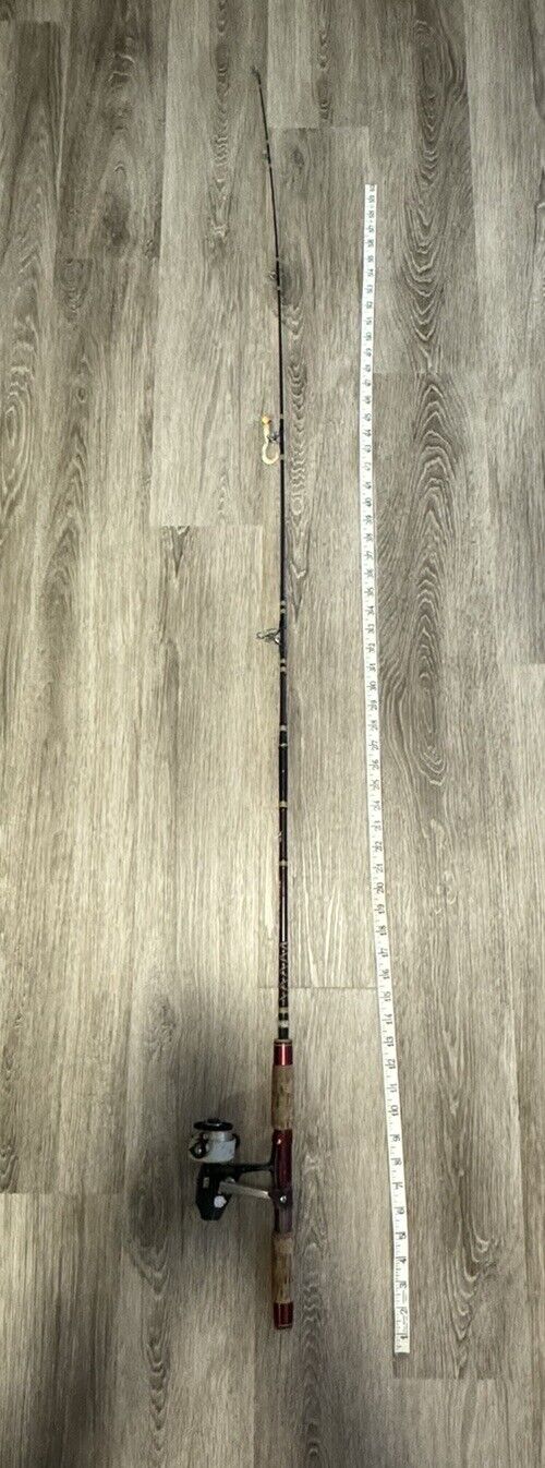 Vintage Garcia Conolon B501-a Fishing Rod W/ Zebco Cardinal 3 Spinning Reel