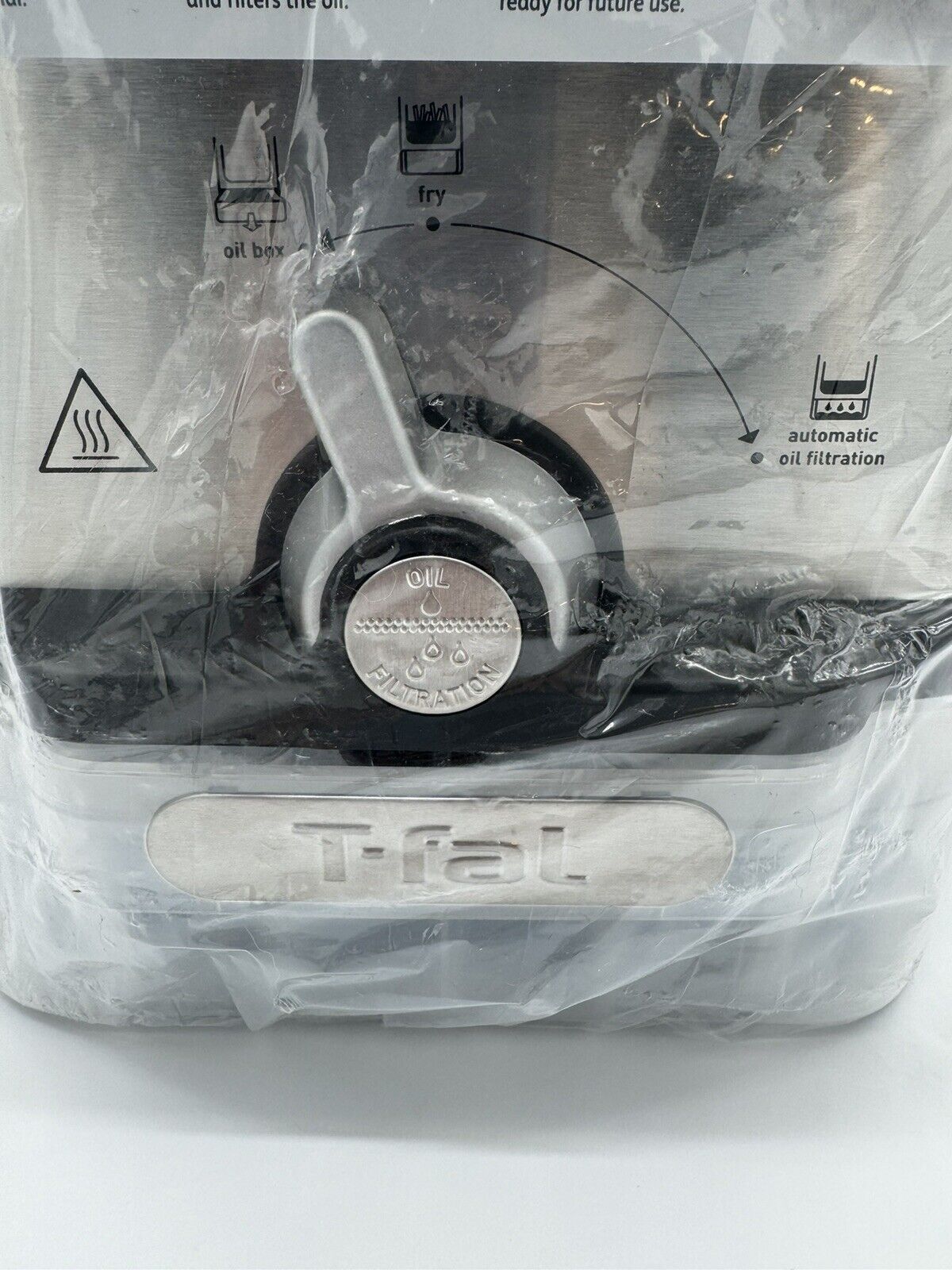 T-fal EZ Clean Compact 1.8 Liter Deep Fryer Lightly Used Clean